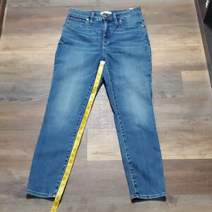 Madewell curvy skinny highrise crop New with tags medium wash